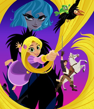Новые приключения принцессы Рапунцель на Канале Disney