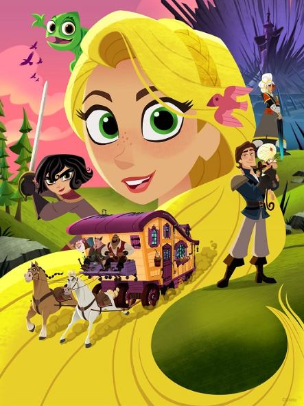 Новые приключения Рапунцель на Канале Disney