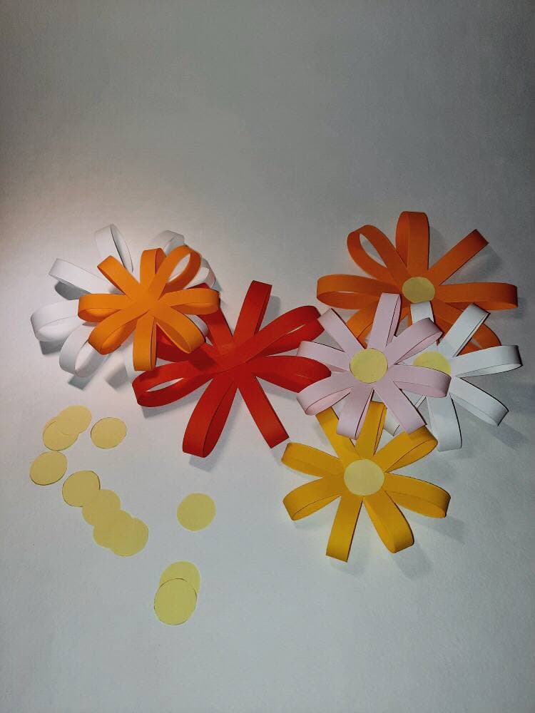 Оригами гирлянда Как сделать гирлянду из бумаги